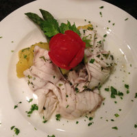Fischsalat von L'Osteria del Collio